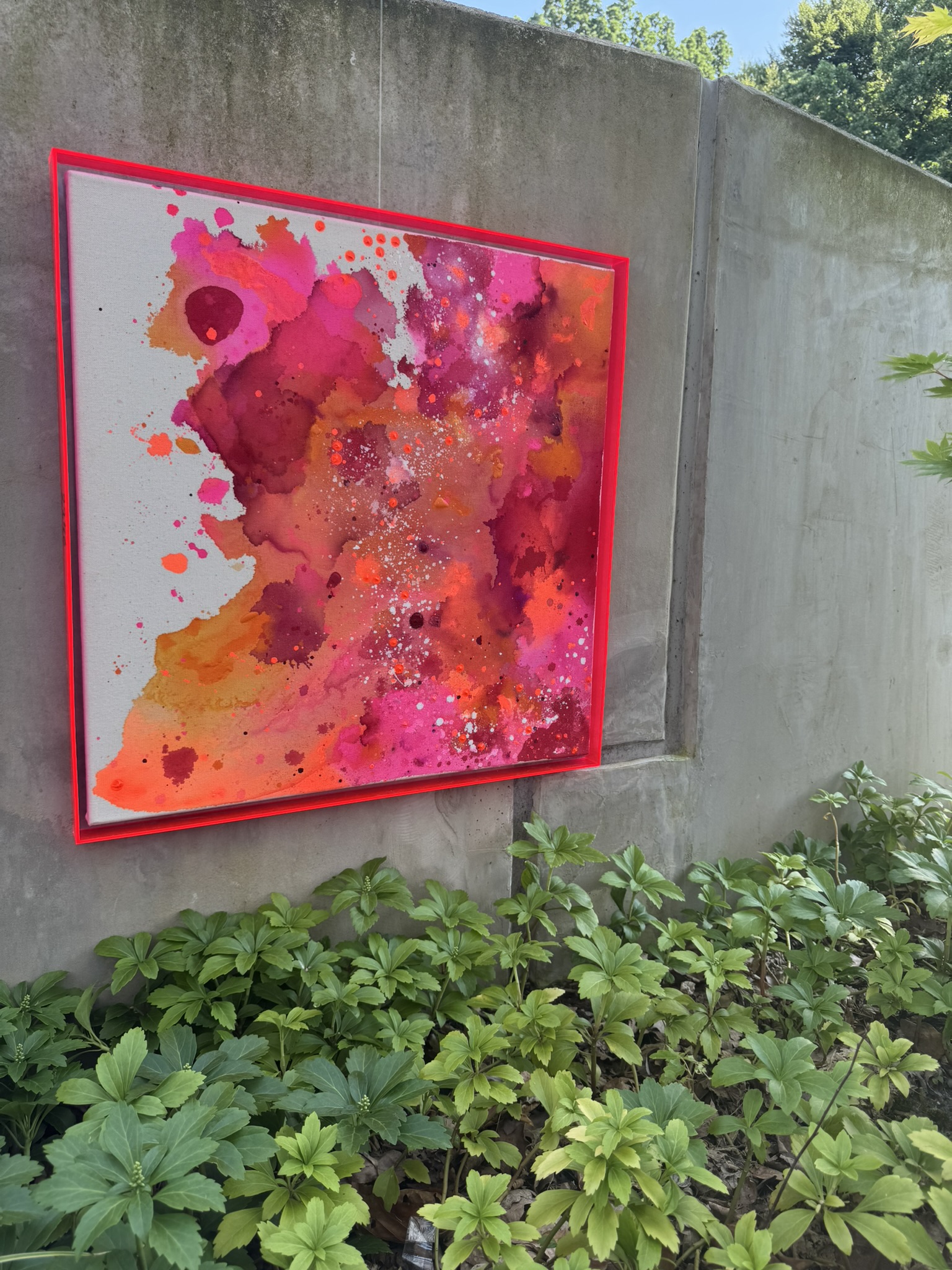 Akkorde - Präsenz, 2026, Acryl auf roher Baumwollleinwand, Ansicht 29